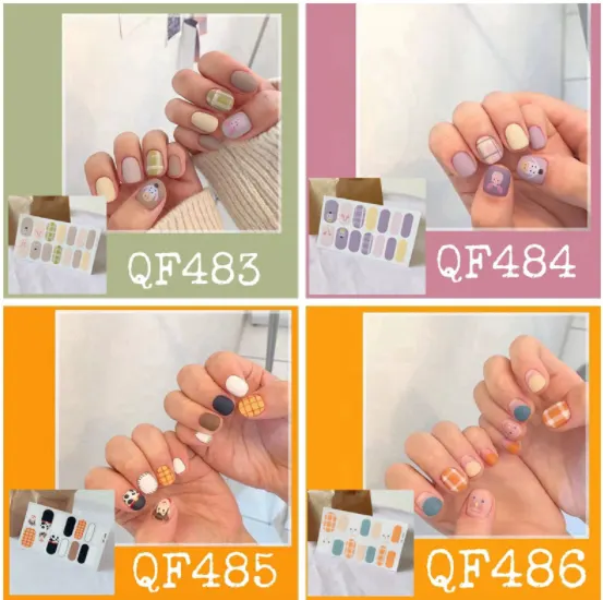 3D Anti-Water Nail Sticker