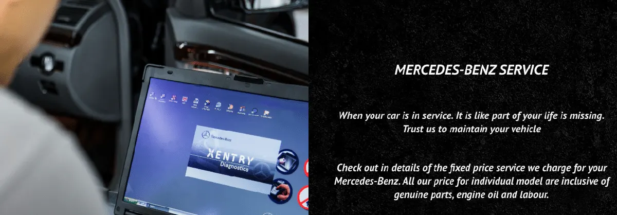 mercedes servicing keeyong